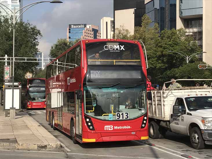 MB Metrobus Alexander Dennis Enviro500MMC 913 & 906